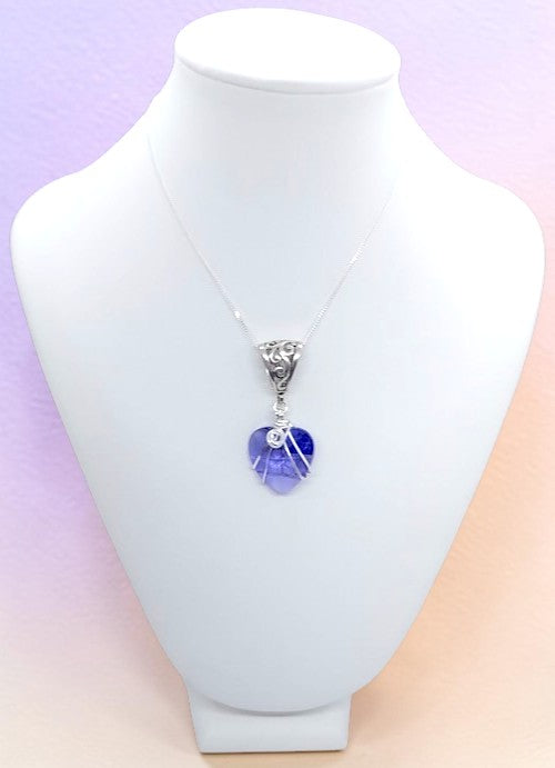 In Your Honour Pendant - Crystal and Sterling Silver