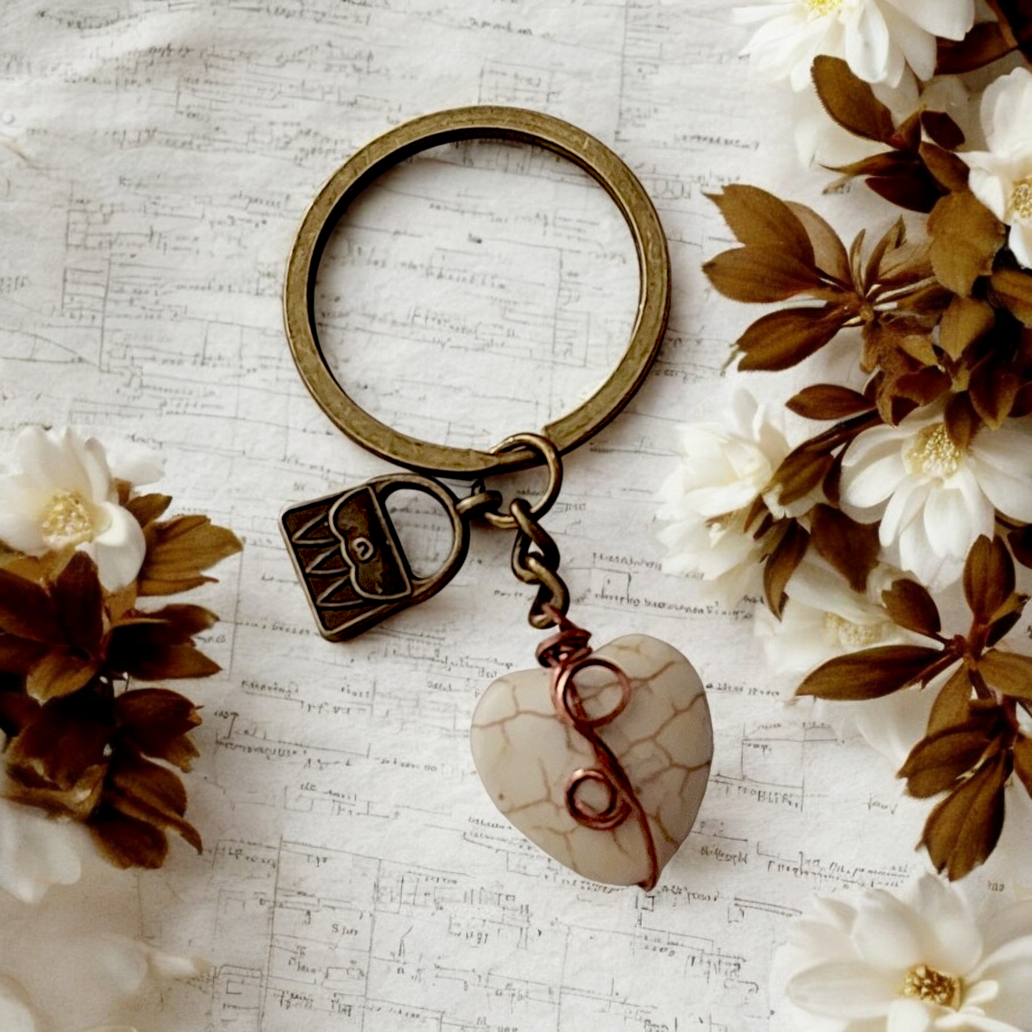 Vintage Key Ring
