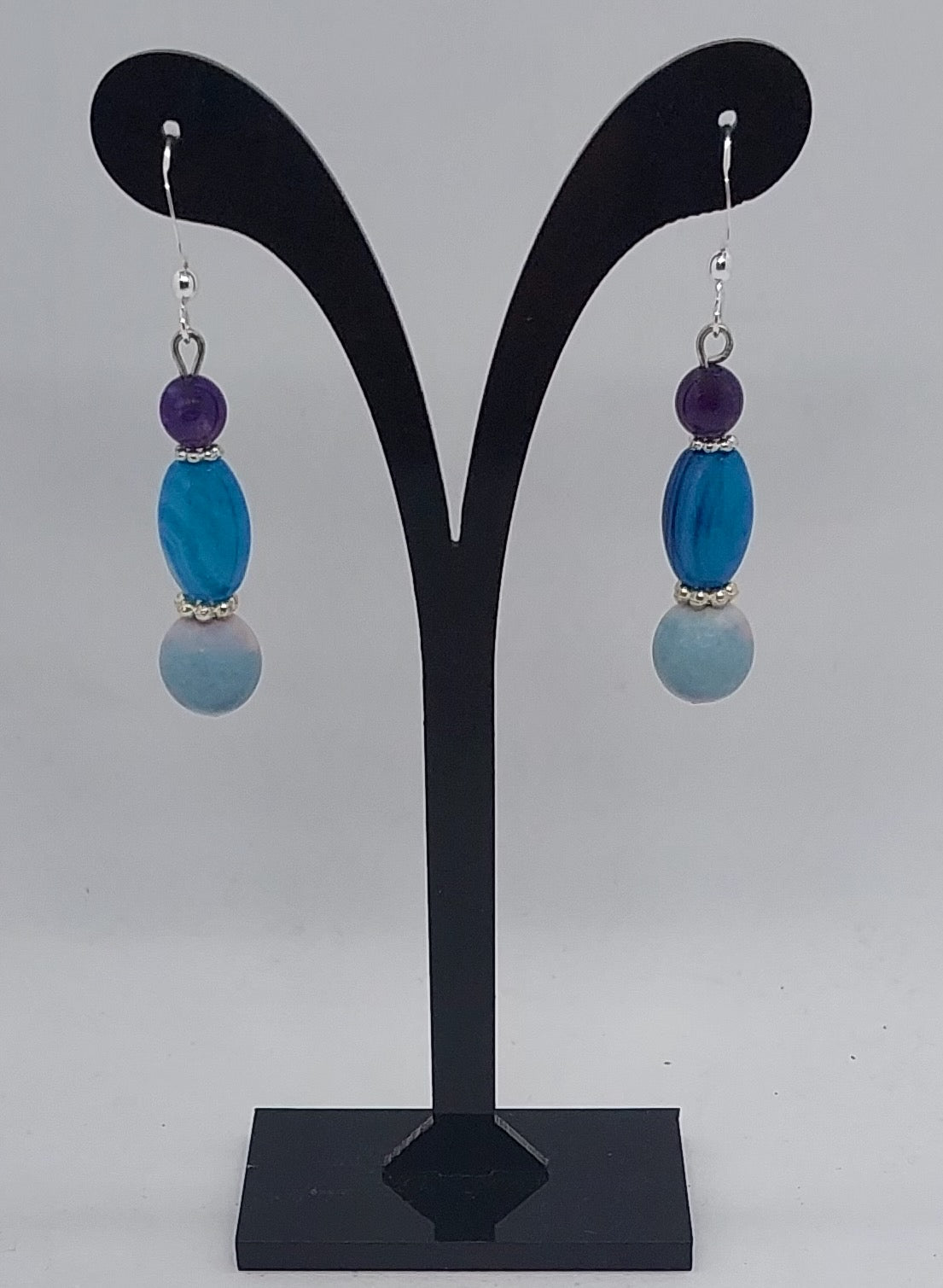 Iris Gemstone Earrings