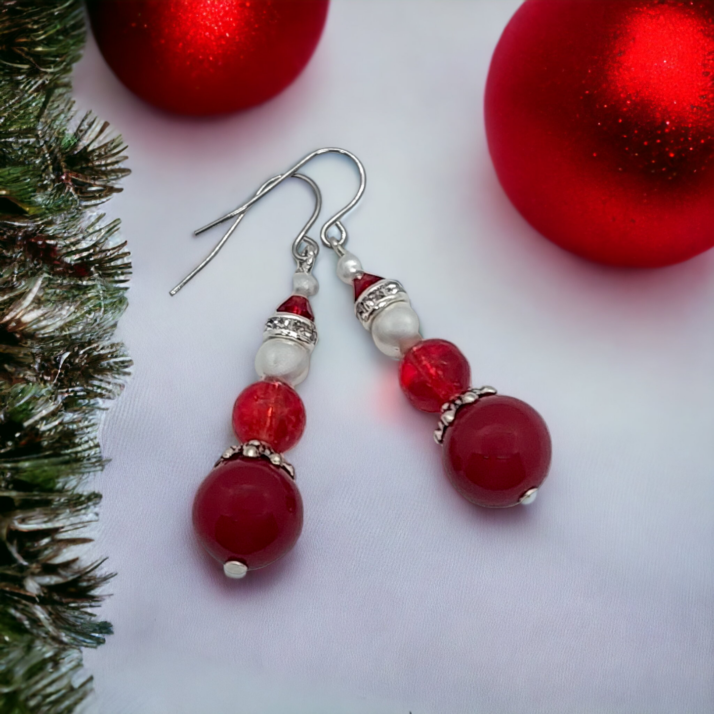 Santa Earrings