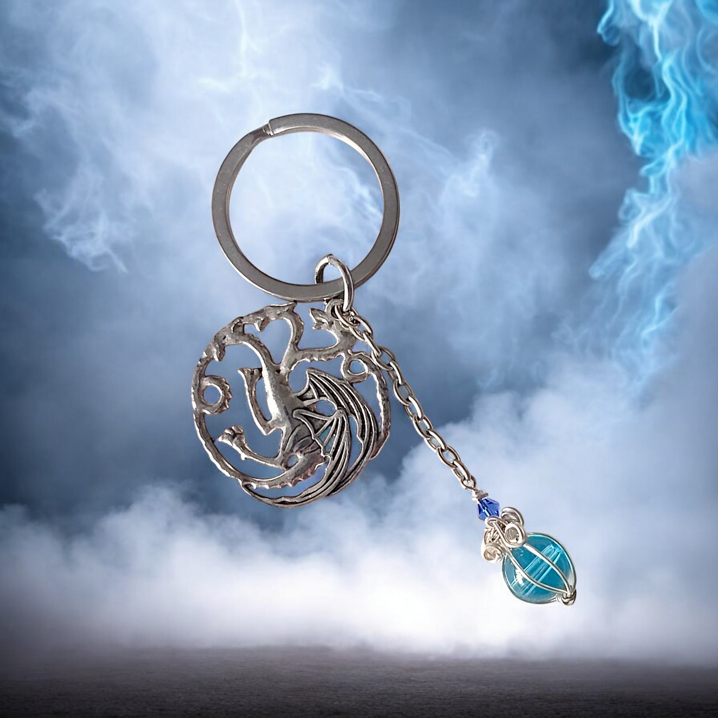 Dragon Ice Key Ring