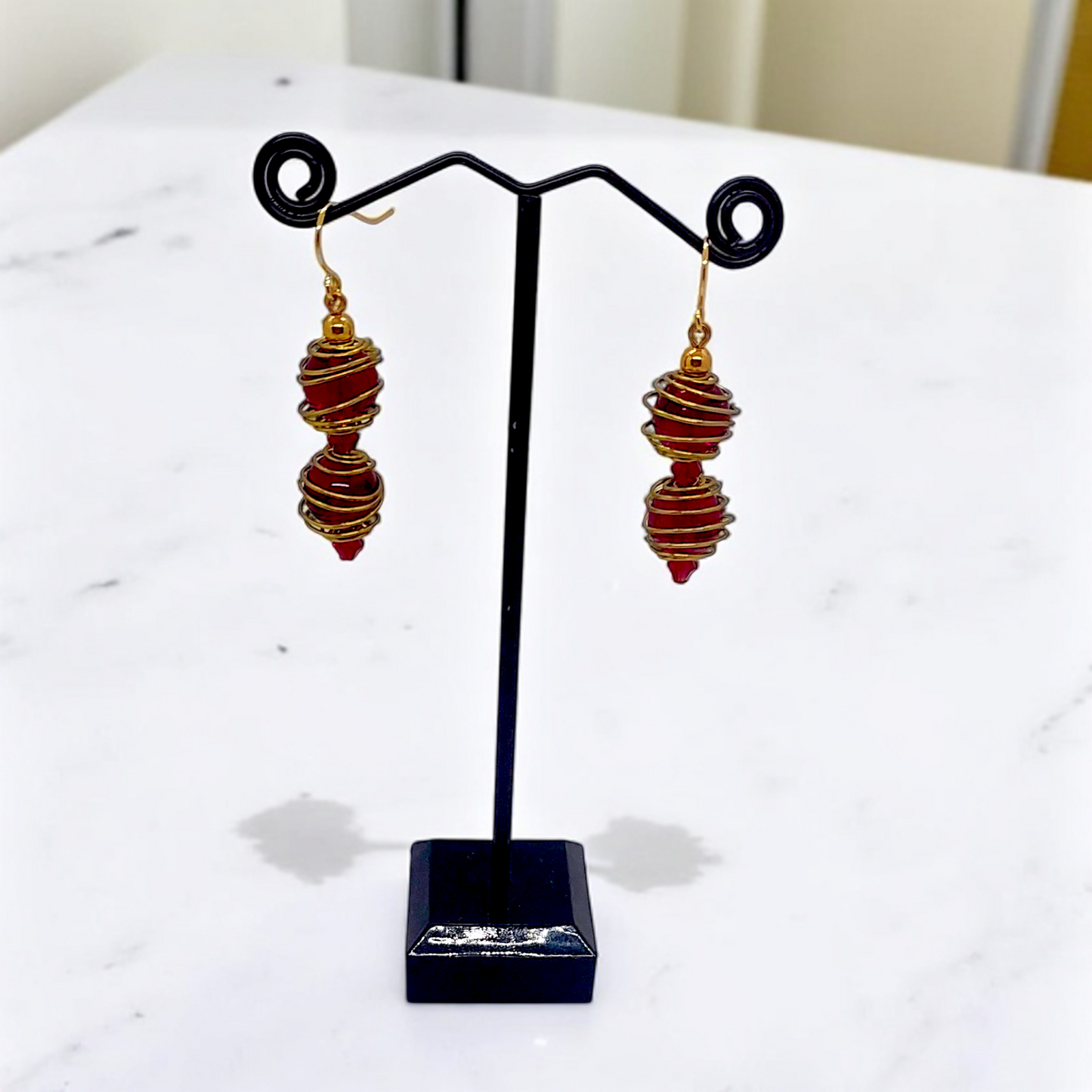 Red Riot Earrings
