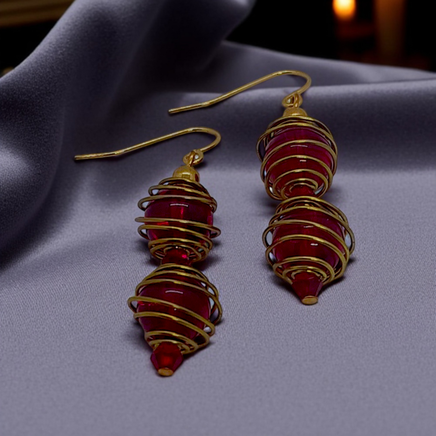 Red Riot Earrings