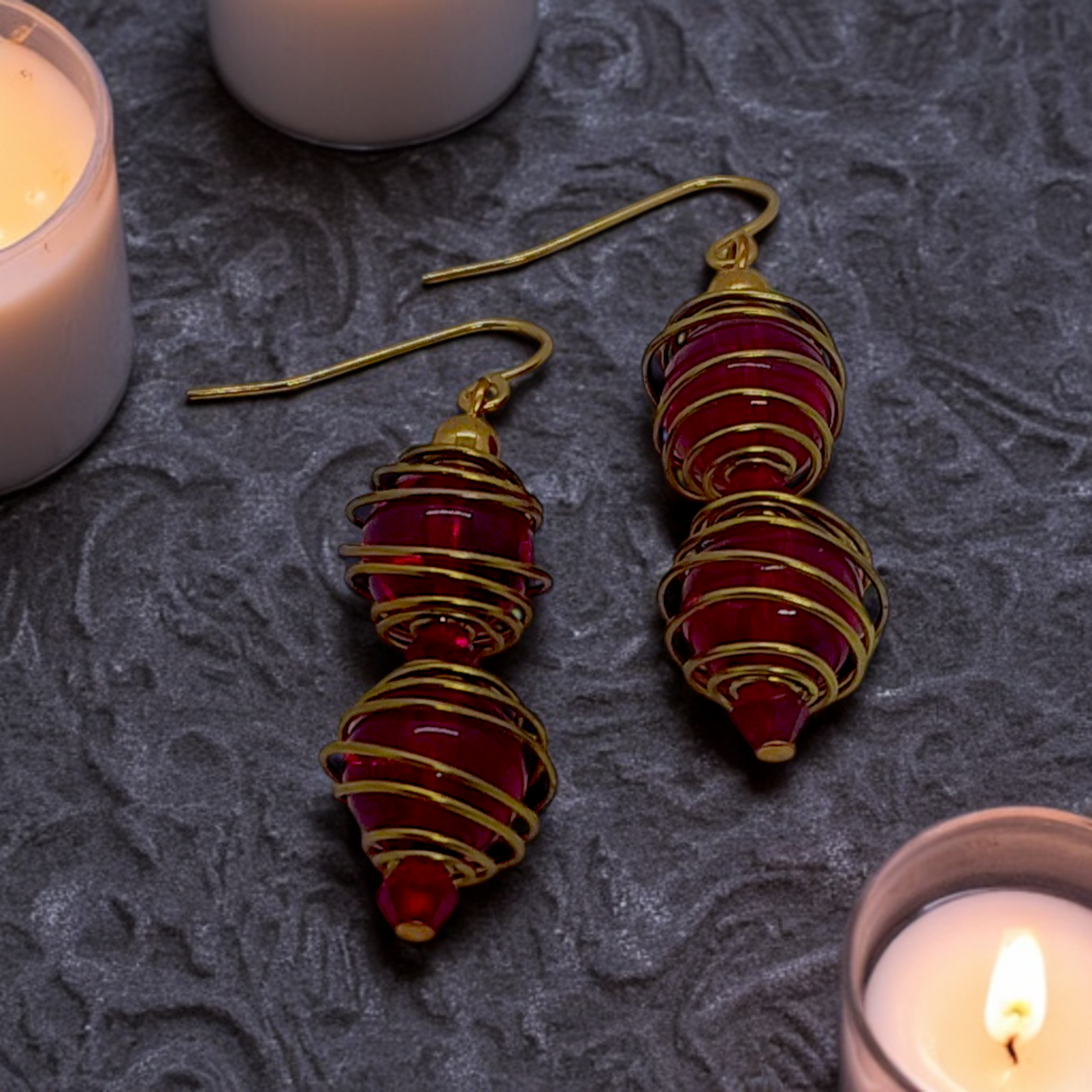Red Riot Earrings