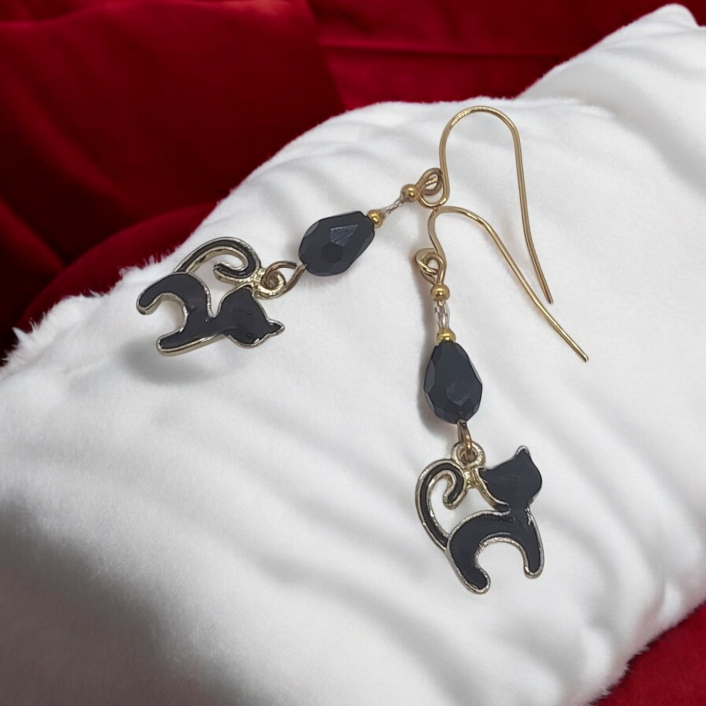 Ember Cat Earrings