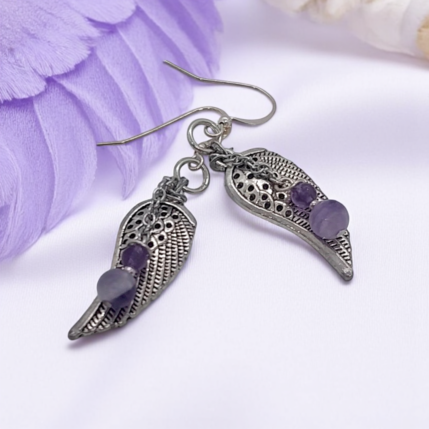 Heaven Can Wait Angel Wing Earrings