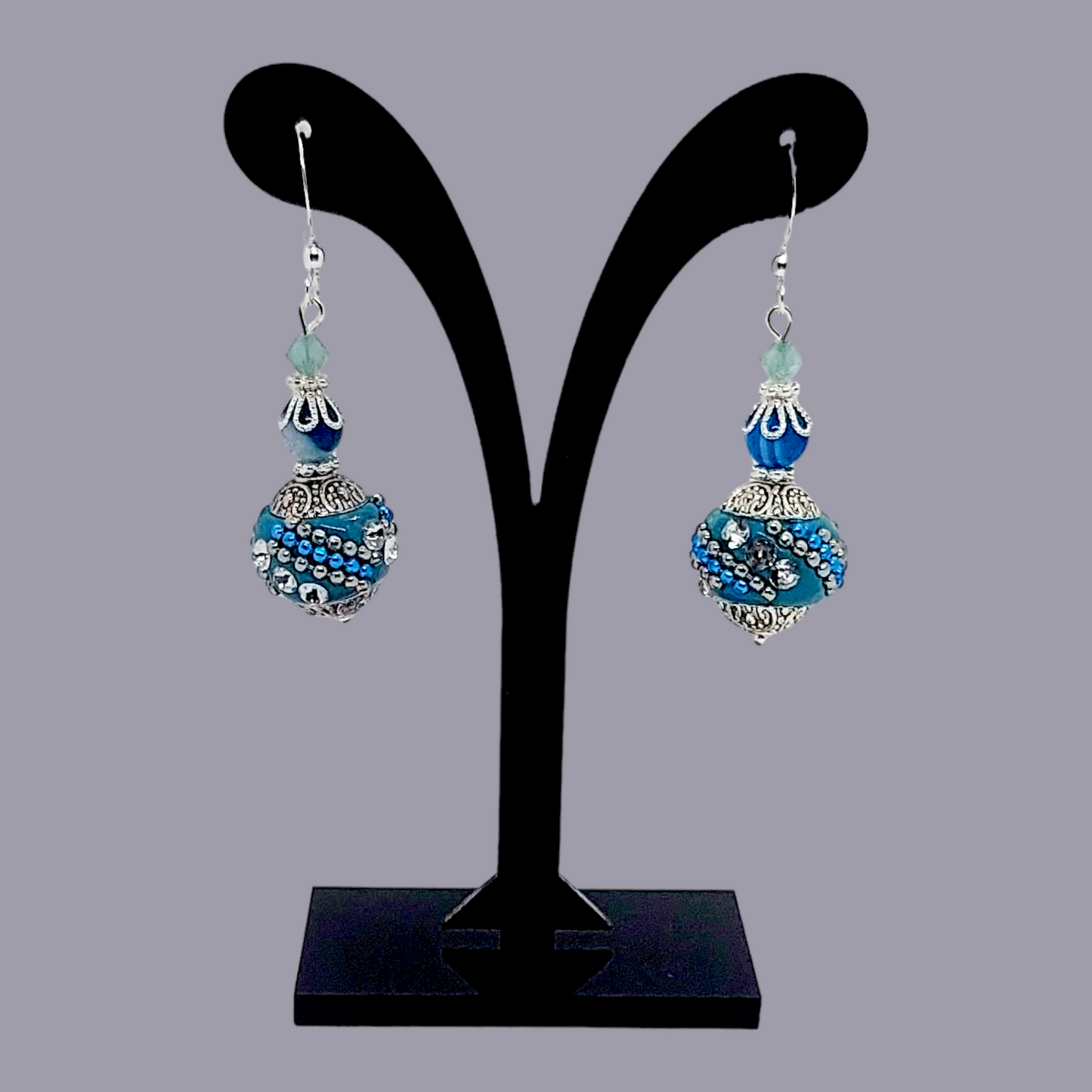 Blue Rain Earrings
