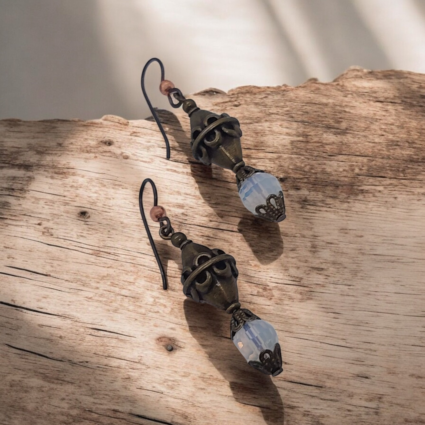 Castille Steam Punk Gemstone Earrings