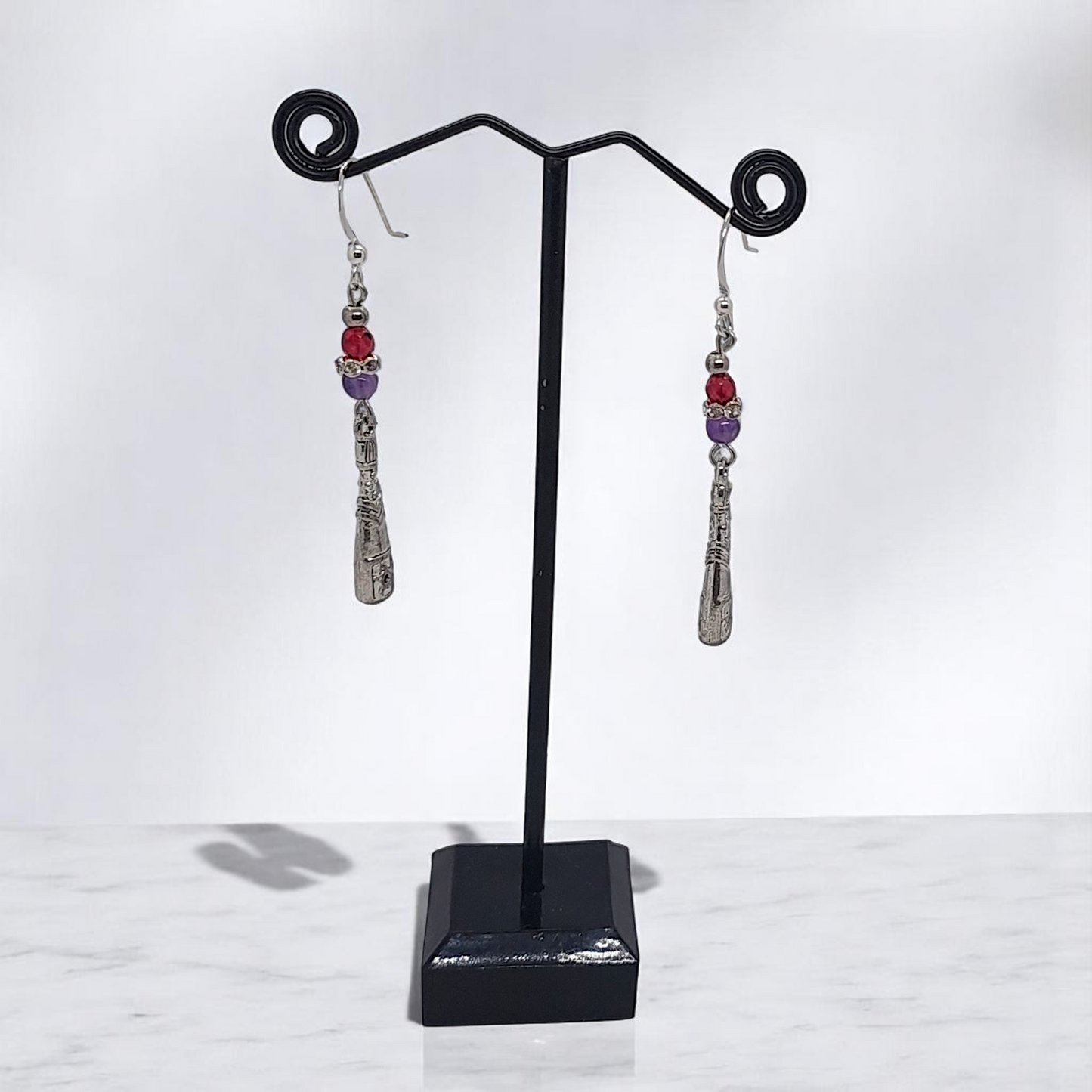 Celebrate Champagne Bottle Earrings