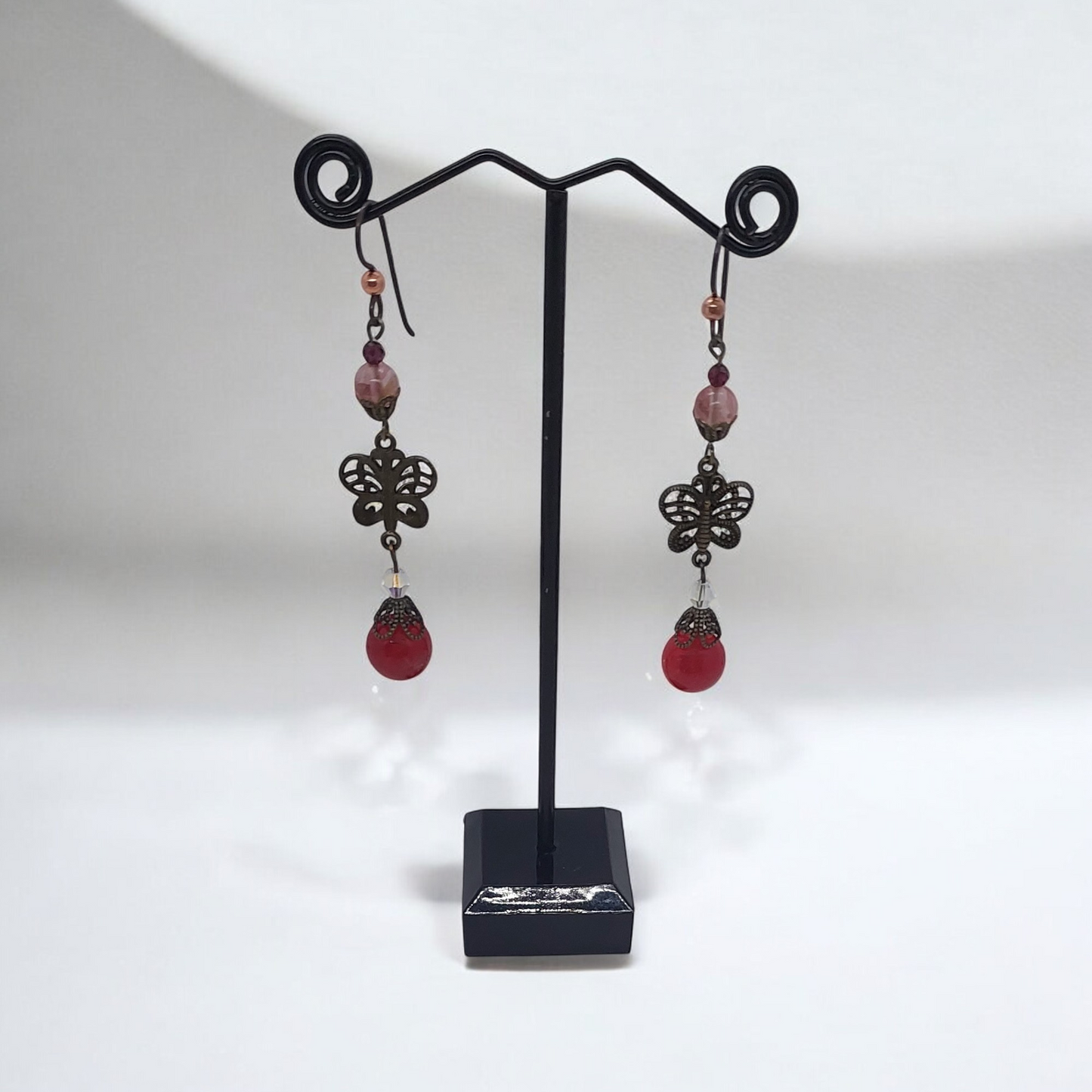 Stranded Gemstone Earrings