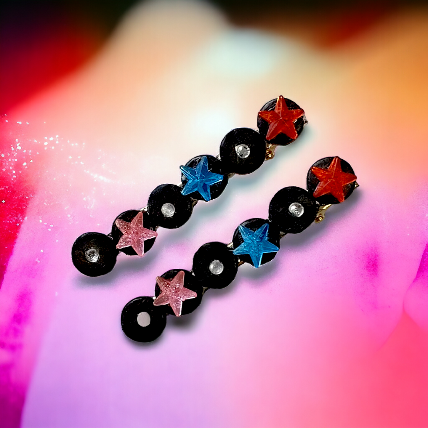 Star Spin Hair Clips