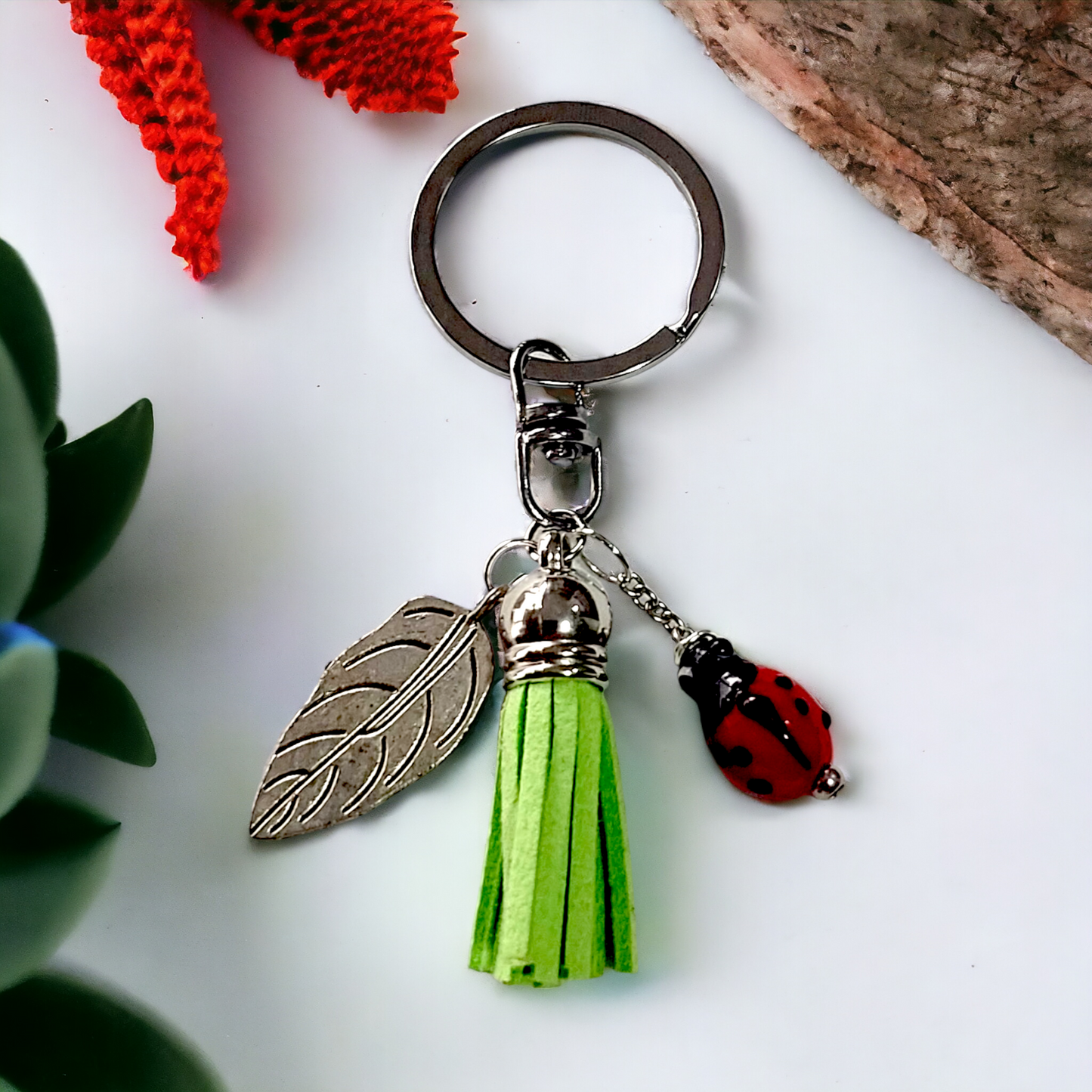 Garden Patch Key Ring