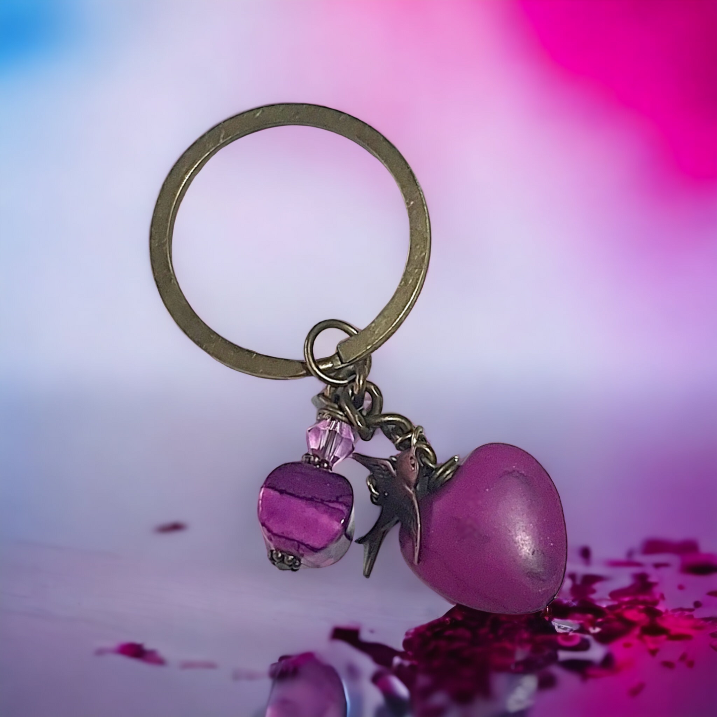 Birdsong Key Ring