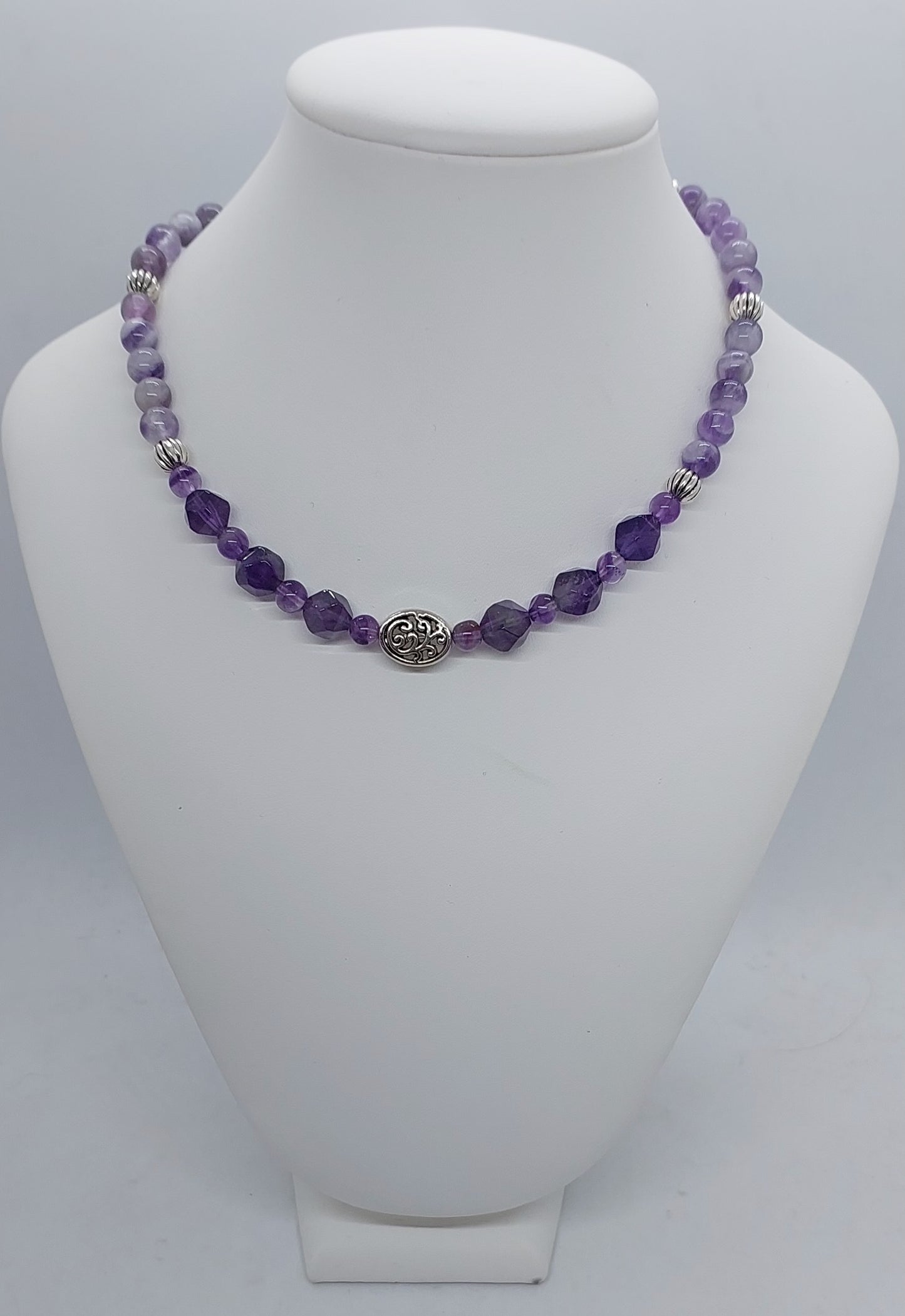 Purple Haze Gemstone Necklace