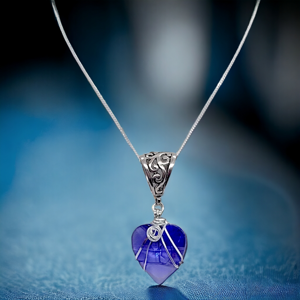 In Your Honour Pendant - Crystal and Sterling Silver