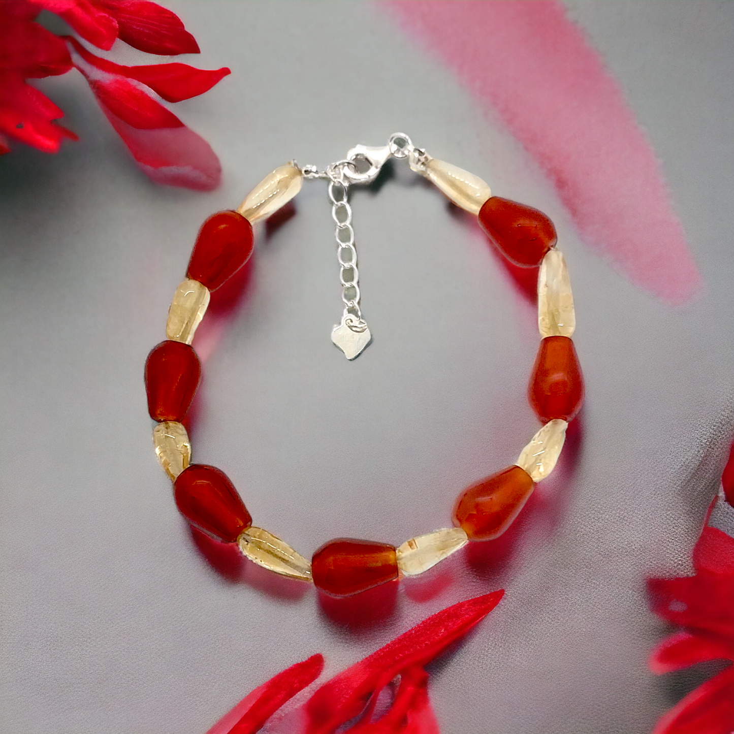 Golden Honey Bracelet - Sterling Silver and Gemstone