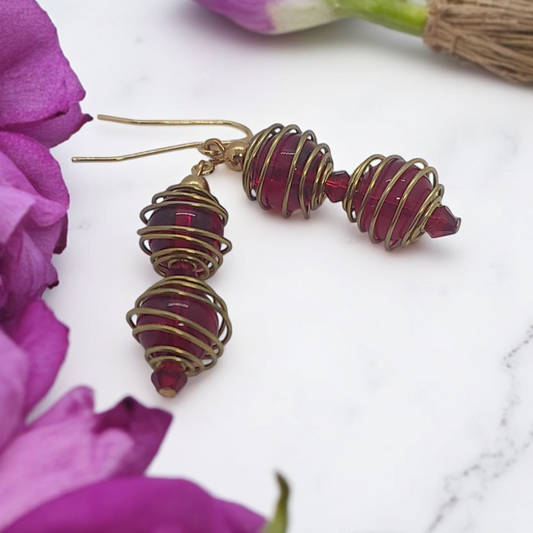 Red Riot Earrings