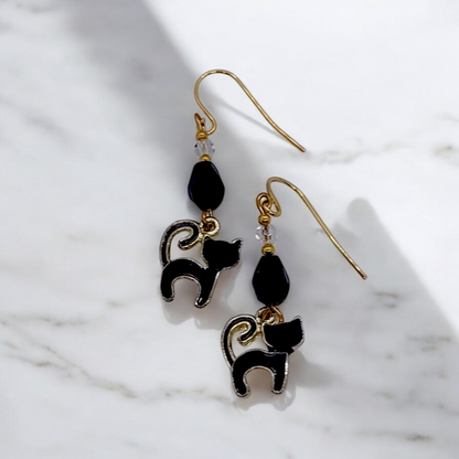 Ember Cat Earrings