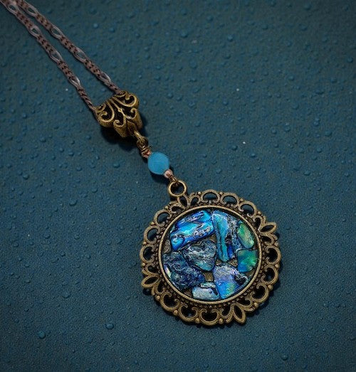 Marine NZ Paua Shell pendant