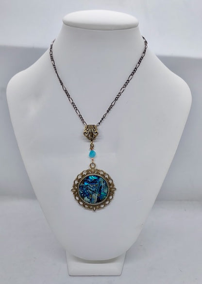 Marine NZ Paua Shell pendant