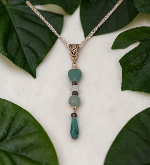 Raindrops in the Forest Pendant