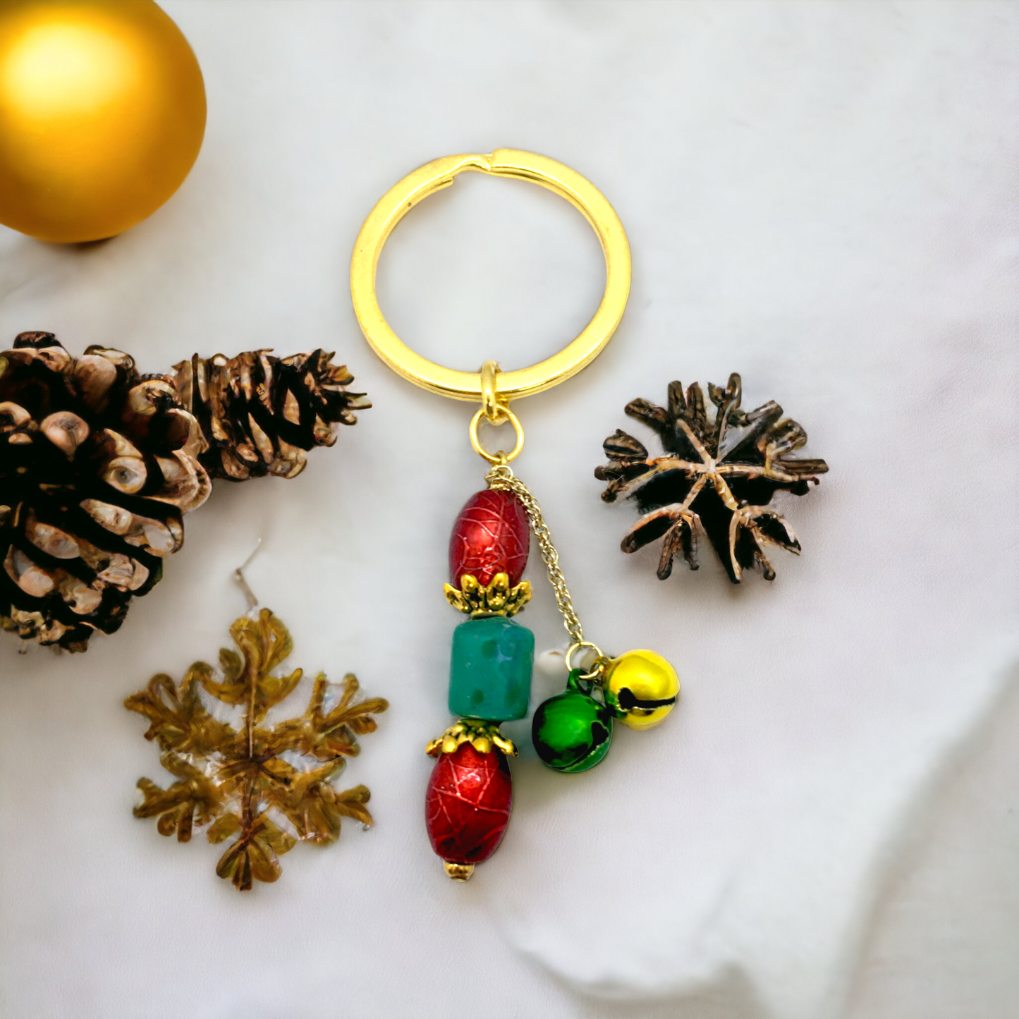 Christmas Cracker Key Ring