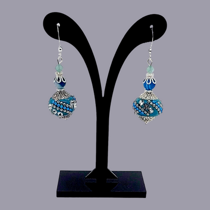 Blue Rain Earrings