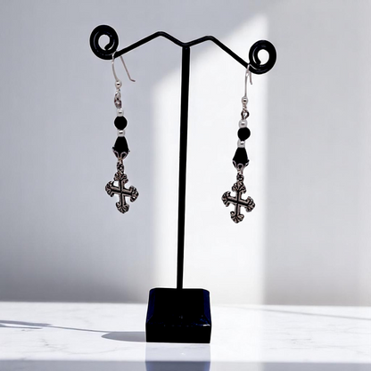 Faith Cross Earrings