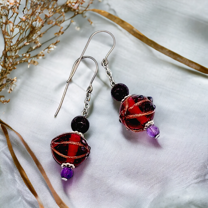 The Globe Gemstone Earrings