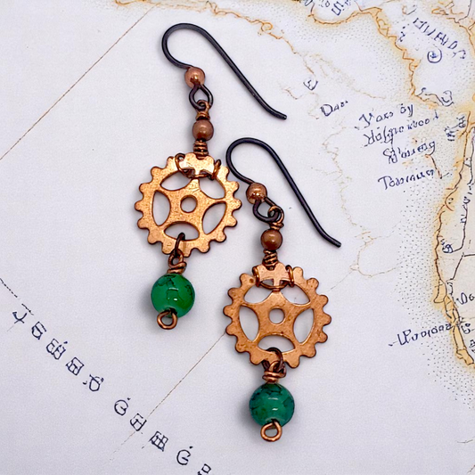 Clockwork Earrings