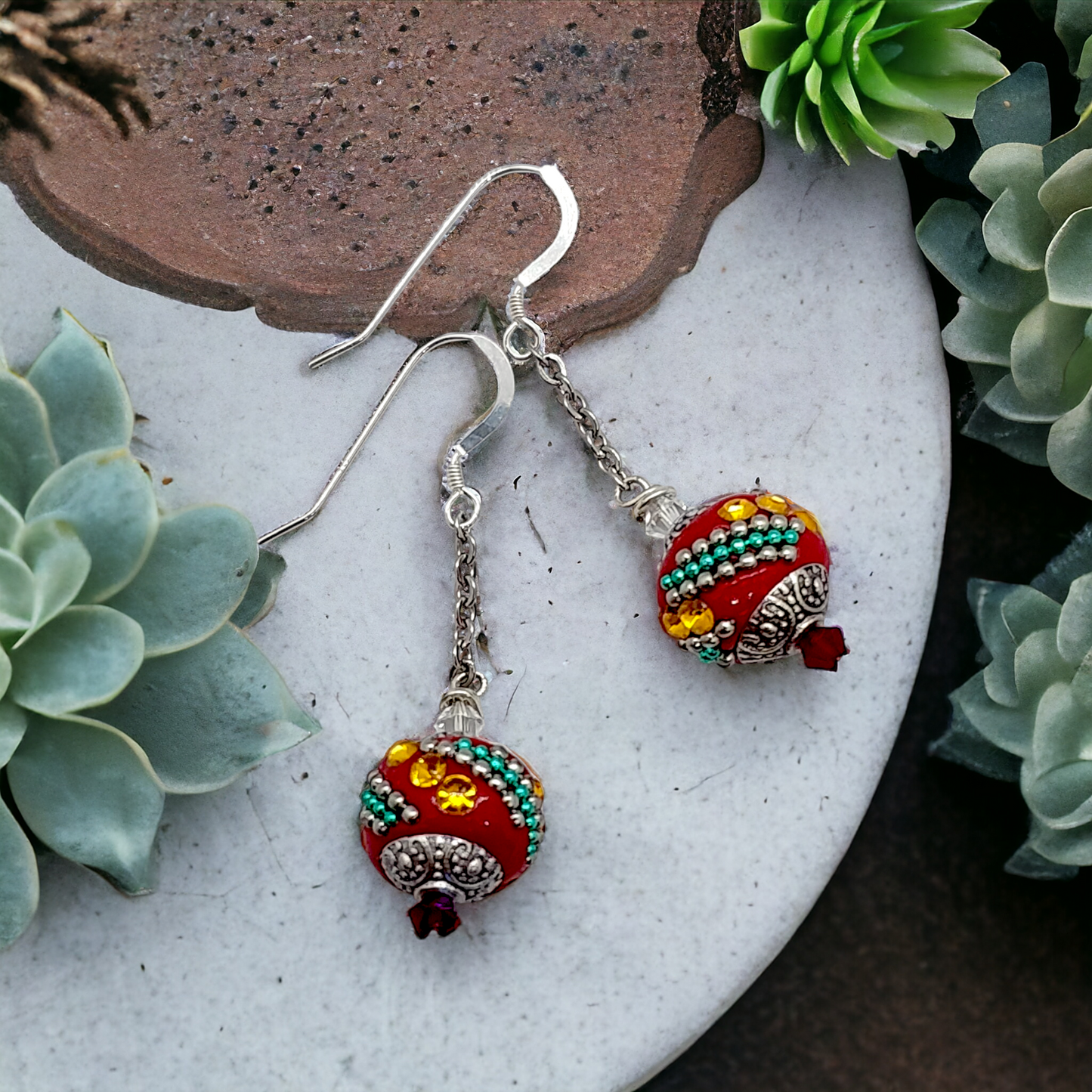 Red Chilli Earrings