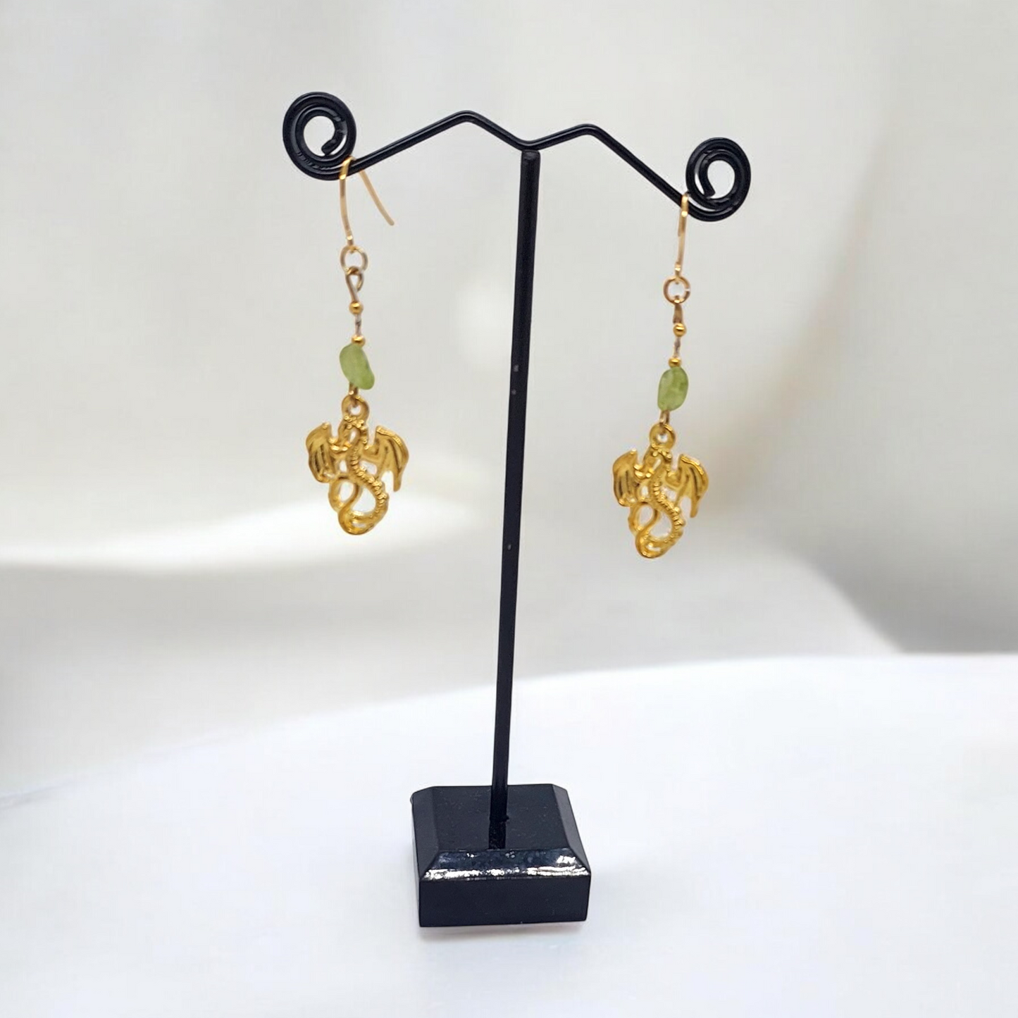 Force of the Dragon Gemstone Earrings