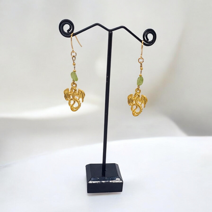 Force of the Dragon Gemstone Earrings