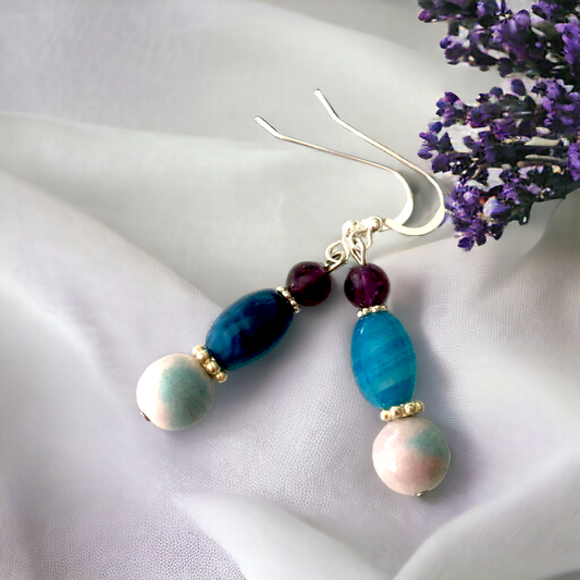 Iris Earrings