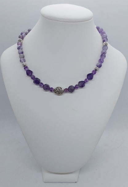 Purple Haze Gemstone Necklace