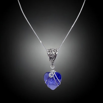 In Your Honour Pendant - Crystal and Sterling Silver